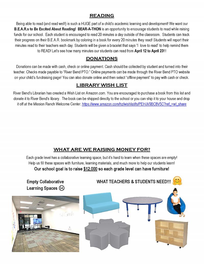 River Bend Elementary Read-A-Thon - Photo 2